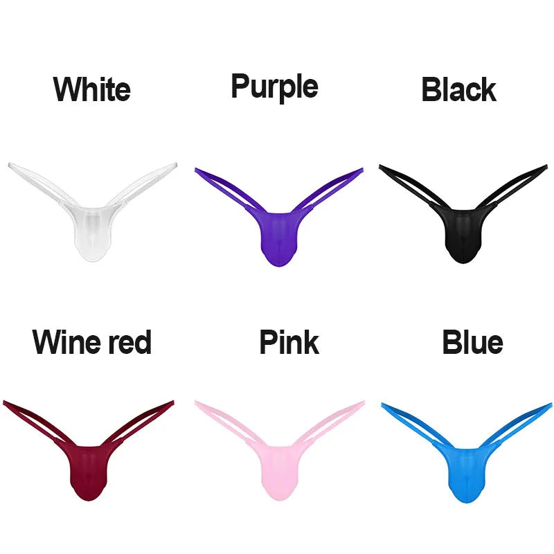 Women T-back Panties Super Low Rise G-string Underwear Sexy Erotic Mini Briefs Ultrasmall Thong G-string Underpants Sexy Lingeri